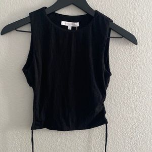 Backless crop top